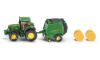 Image de John Deere avec presse à ballots ronds ± 1:87