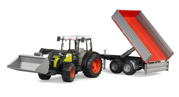 Image de Claas Nectis 267 F avec chargeur frontal et remorq