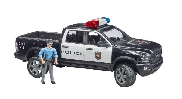 Image de RAM 2500 Camion de police avec policier