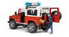 Image de Land Rover Defender pompier avec pompier 1:16