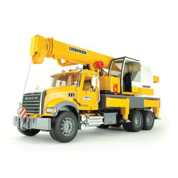 Image de Mack Granite camion grue Liebherr 1:16