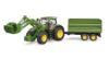 Image de John Deere 7R 350 chargeur et trailer