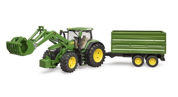 Image de John Deere 7R 350 chargeur et trailer
