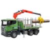 Image de camion forestier Scania R + chargeur et 3 troncs 1