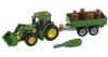 Image de John Deere avec remorque  1:24