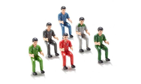 Image de 6 chauffeurs tracteur 1:32