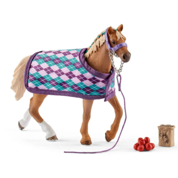 Image de Pur-Sang Anglais Avec Couverture