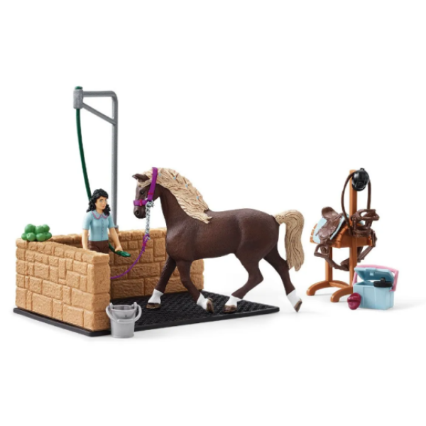 Image de Box De Lavage Pour Chevaux Emily & Luna
