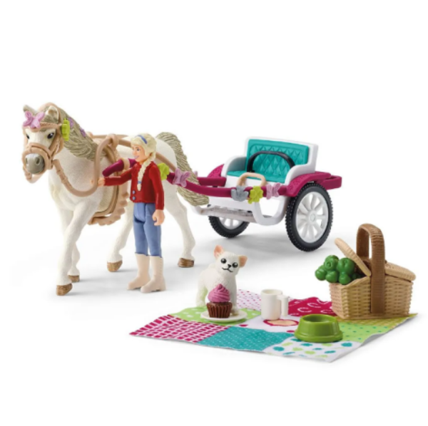 Image de Calèche Pour Le Spectacle Équestre