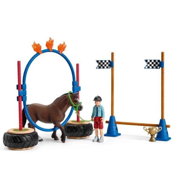 Image de Course D'Agility Pour Poney