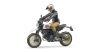 Image de Scrambler Ducati Desert Sled et figurine 1:16