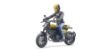 Image de Scrambler Ducati Full Throttle avec motocycliste