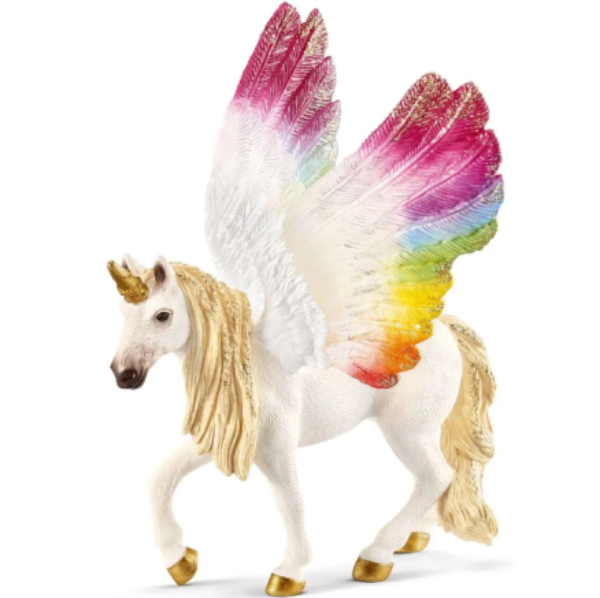 Image de Licorne Ailée Arc-En-Ciel